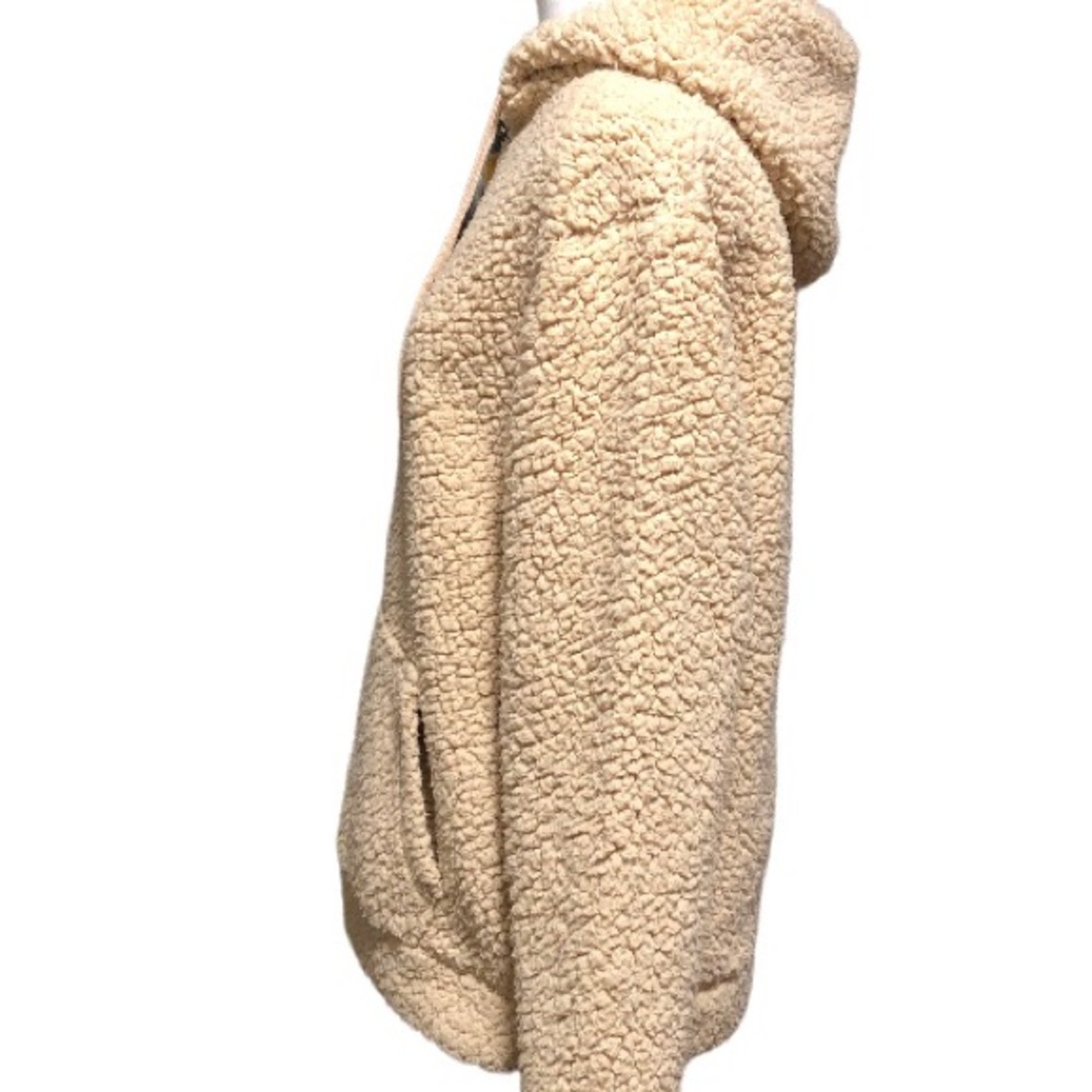 Brooklyn Cloth Beige Hoodie Sweater - Picture 5 of 8